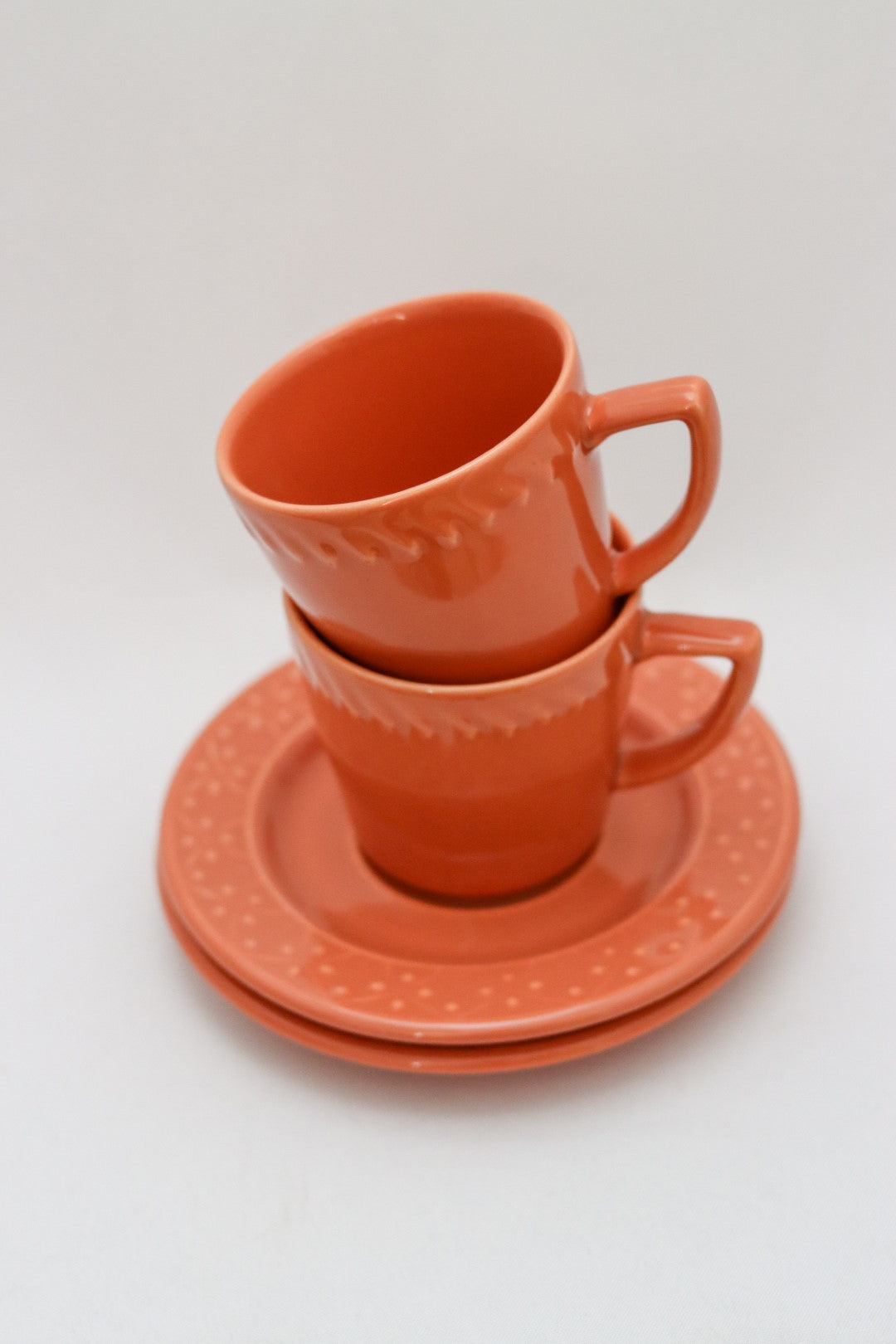 Xícara de Chá C/ Pires Damasco Oxford