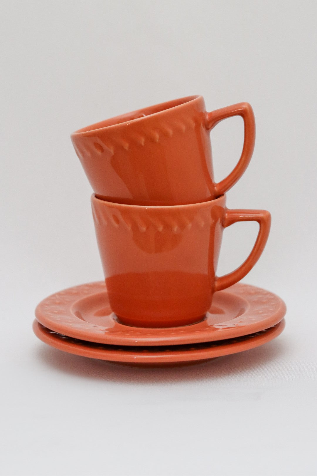 Xícara de Chá C/ Pires Damasco Oxford