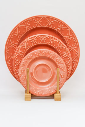 Prato raso Damasco Oxford (Conjunto de 6 unidades)