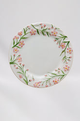 Prato Sobremesa Paris Relevo Rosa Luiz Salvador