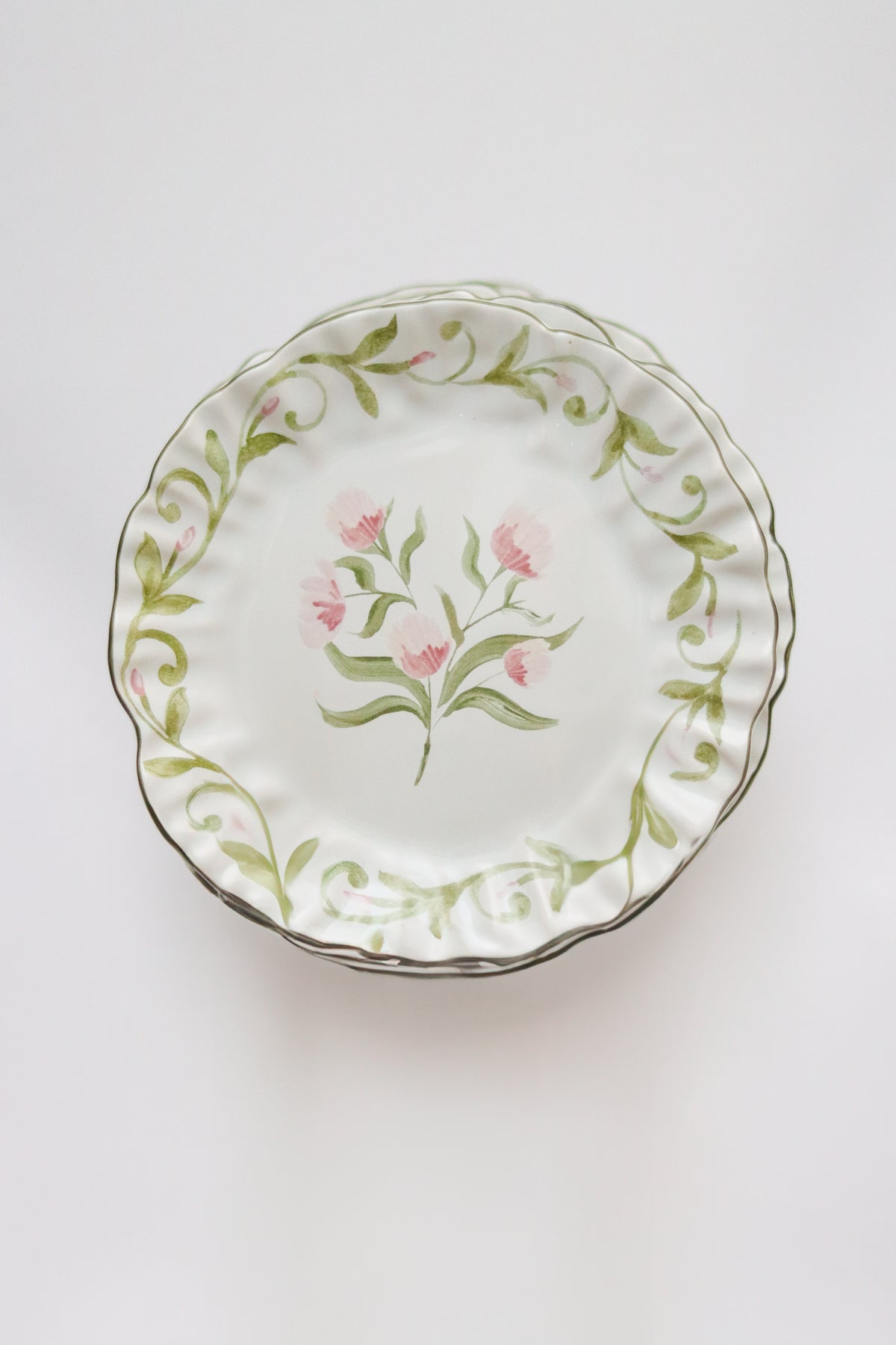 Prato Sobremesa Dolce Fiore Maison Blanche