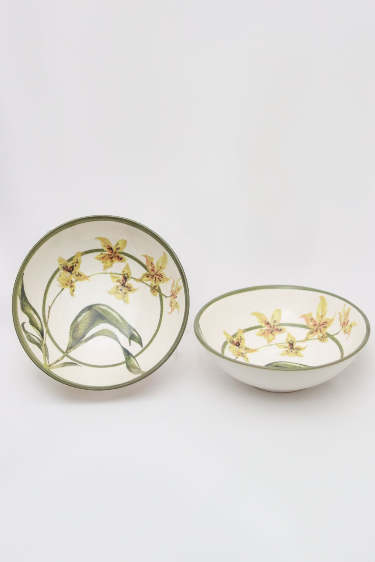 Bowl Decorado Orquídea Alleanza