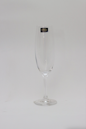 Taça de Cristal p/ Champanhe linha Bohemia Lyor 220ml