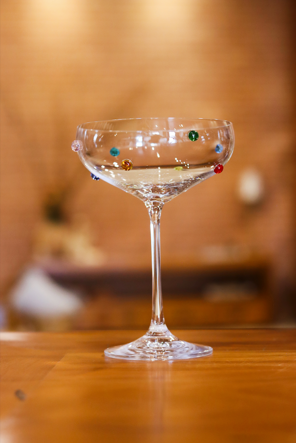 Taça de Cristal Coupe Gemas 290ml