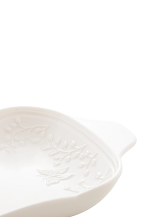 Petisqueira com 3 Divisórias em Porcelana Lyor