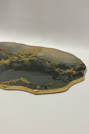 Bandeja Pedra Orgânica G Stone Onix