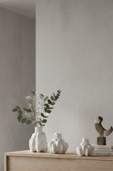 Conjunto de 3 Vasos em Cerâmica Mart