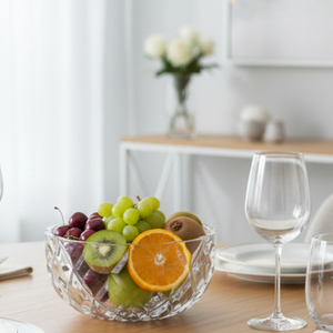 Centro de Mesa em Cristal Deli Diamond Lyor