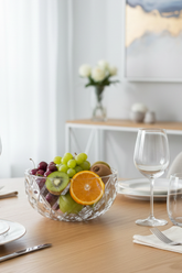 Centro de Mesa em Cristal Deli Diamond Lyor