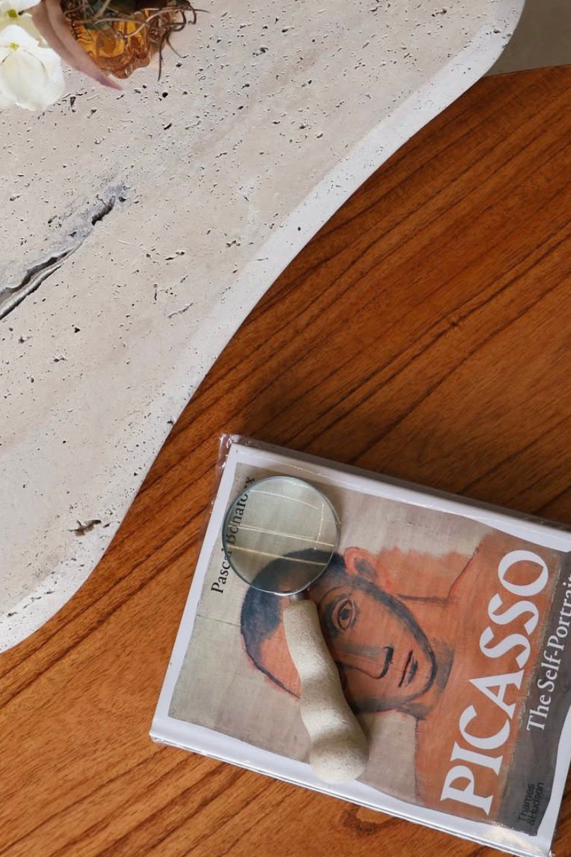 Lupa Decorativa em Polirresina Mart