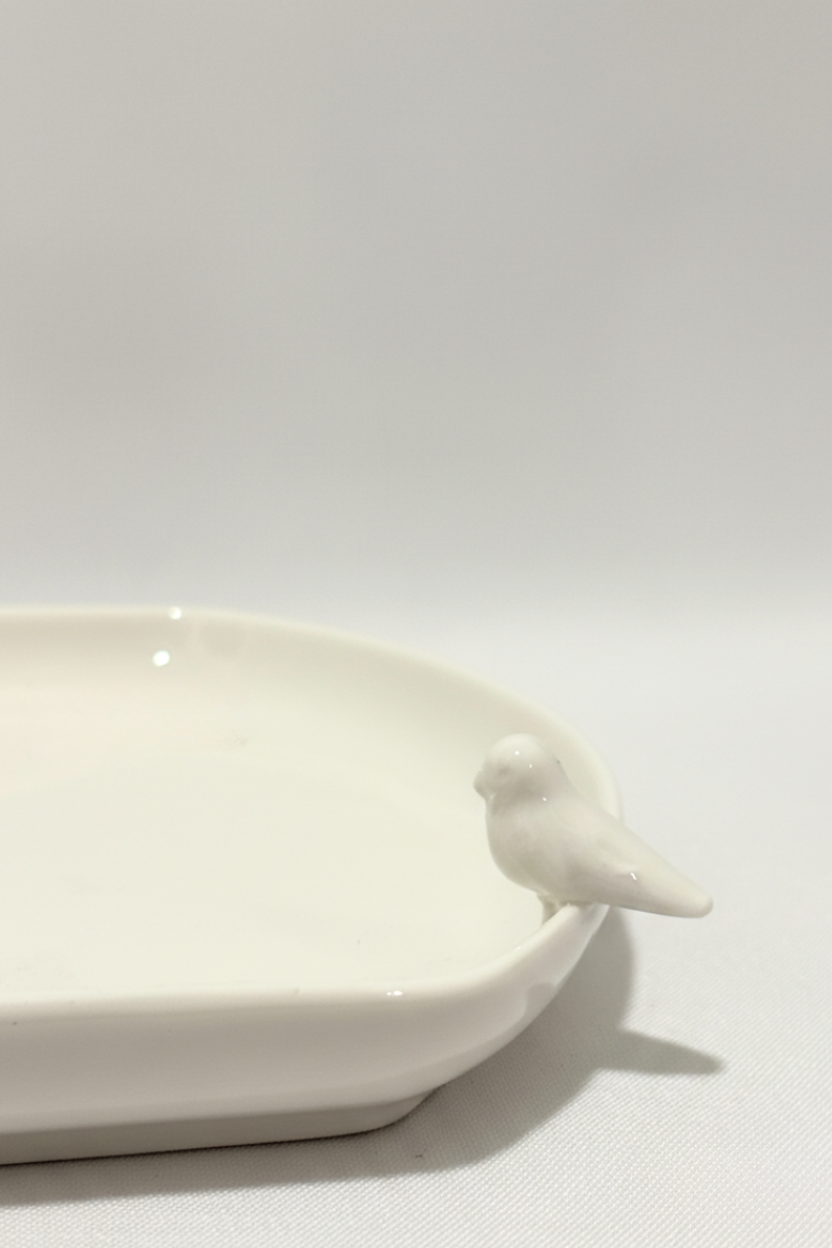 Bandeja em Porcelana Birds Wolff