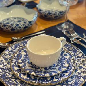 Jogo 6 Xícaras de Chá c/ Pires Coimbra Plus, Alleanza