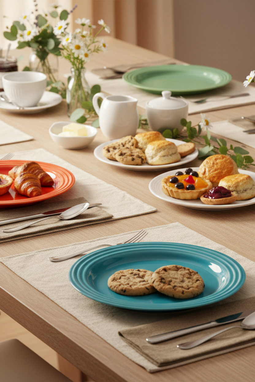 Jogo 6 Pratos Sobremesa 22cm Vancouver Gift Collection Le Creuset