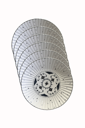 Jogo 6 Pratos Rasos Hamptons Scalla