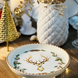 Prato para Bolo Alce Luiz Salvador