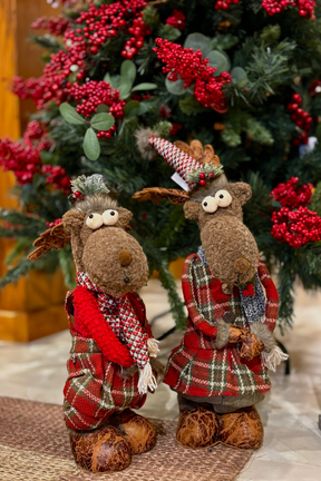 Rena Natalina Roupa Xadrez