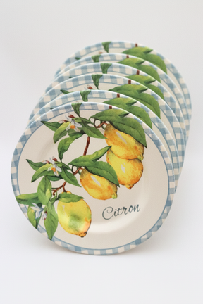 Jogo 6 Pratos de Sobremesa Amalfitana Alleanza