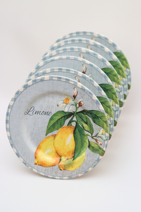 Jogo 6 Pratos de Sobremesa Amalfitana Alleanza