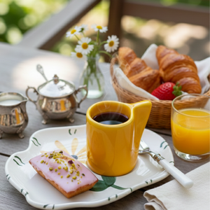 Conjunto de Café Playful Flowers Scalla