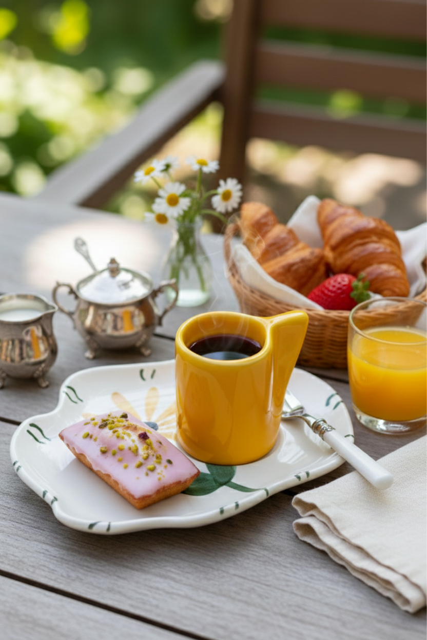 Conjunto de Café Playful Flowers Scalla