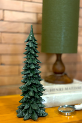 Árvore Decorativa Resina com Glitter 37cm