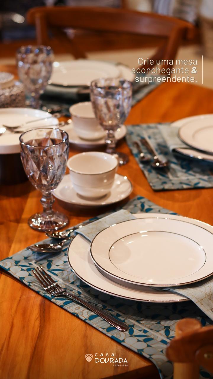 Prato Raso Porcelana Diamond Oxford