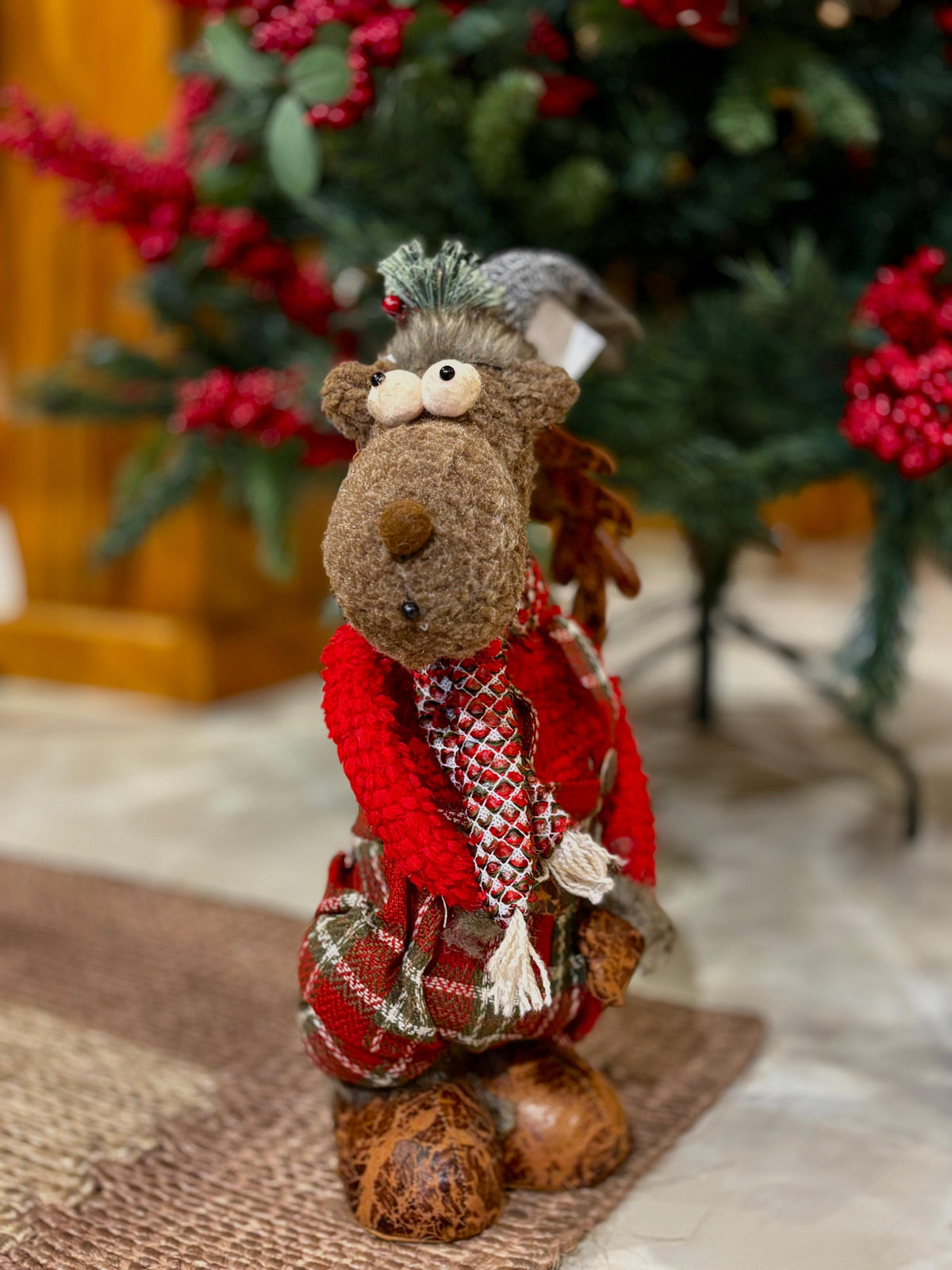 Rena Natalina Roupa Xadrez