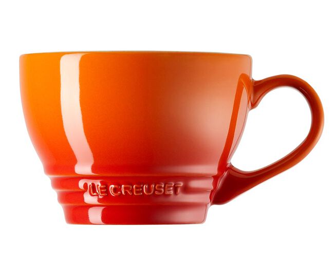 Caneca Bistrô 400ml Laranja Le Creuset