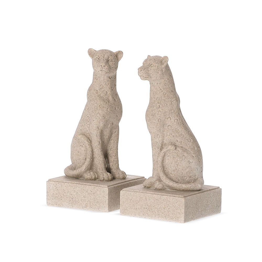 Aparadores de Livros Leopardos em Polirresina Mart