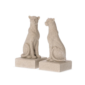 Aparadores de Livros Leopardos em Polirresina Mart